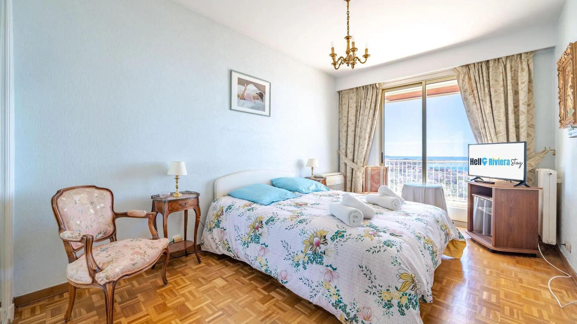 Spacieux Appartement Vue Mer Et Montagne Cagnes-sur-Mer Apartment